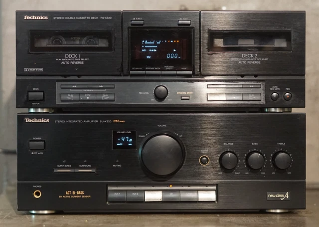 PLATINE K7 DOUBLE Autoreverse Technics RS-X320 EUR 49,90 - FR