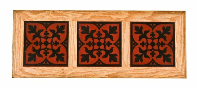 19th Century Interior Encaustic Or Ceramic Floor Tiles