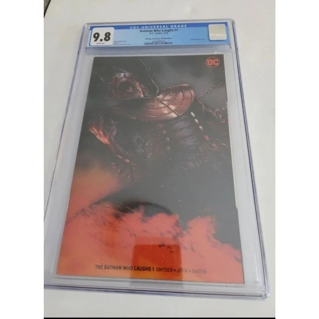 Batman Who Laughs #1 CGC 9.8 Bulletproof Comics Edition