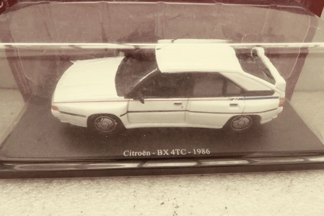 Ixo Pour Presse Citroen Bx 4 Tc 1986 Neuf + Blister Serti