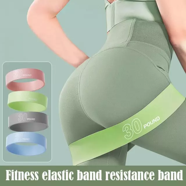 Resistance Bands Exercise Sports Loop Fitness Home Gym Yoga Latex