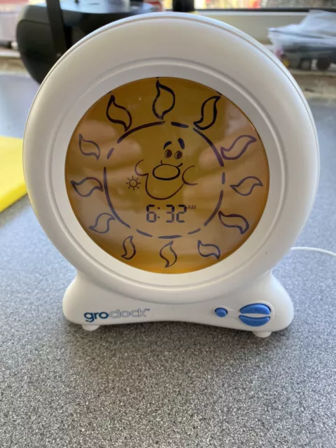 Gro Clock Entrenador del Sueño - Groclock - Temporizador de Vigilia Niños Reloj de Crecimiento