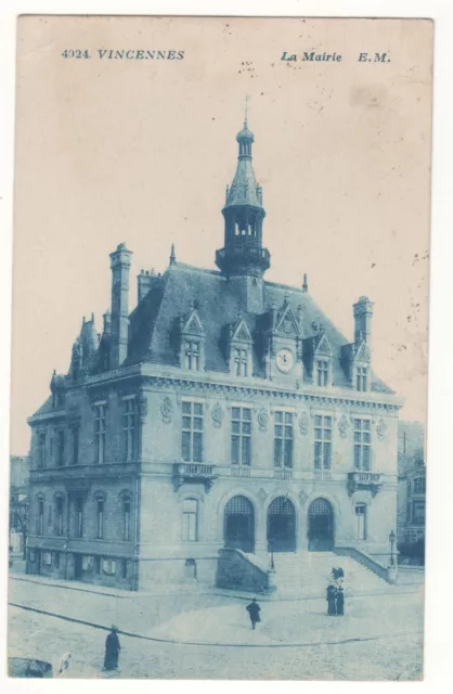 Cpa 94 - Vincennes : La Mairie (Val-De-Marne) - Écrite