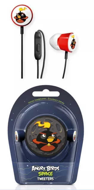 ANGRY BIRDS Gear4 In-Ear-Headphones Stereo Kopfhörer Headset mit Mikro f. iPhone