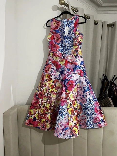 Coast freida animal midi dress clearance