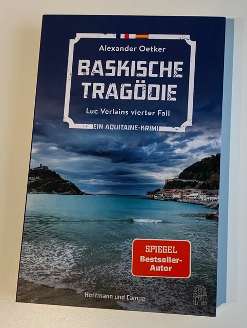 Baskische Tragödie- Luc Verlain 4-Alexander Oetker (2020, Taschenbuch) Sehr gut!