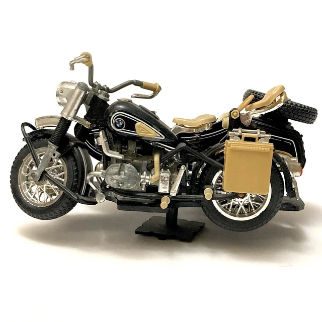 Figurine Moto Polistil Moto Guzzi - 7 Cm - En Métal - Marque Majorette - Occasion