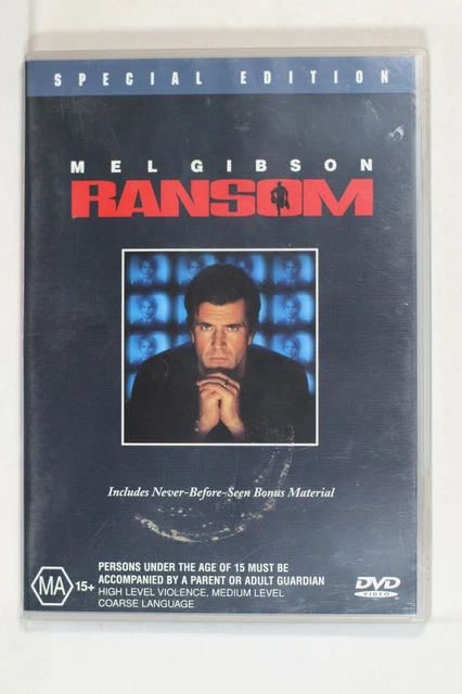 Ransom Special Edition Mel Gibson Region 4 Preowned D827 Eur 10