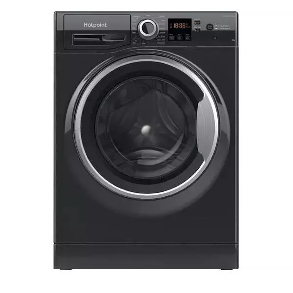 HOTPOINT  8kg 1400 Spin Washing Machine - Black - REFURB-C - Currys