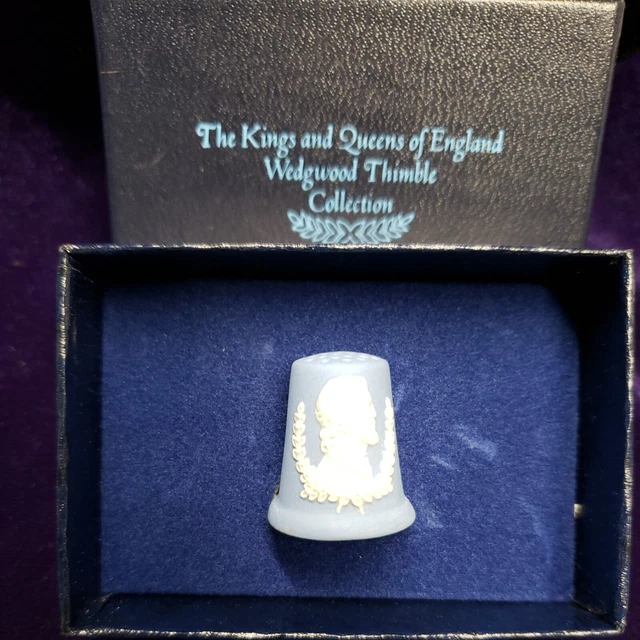 THE KINGS AND Queens Of England Wedgwood Thimble Collection, King Henry