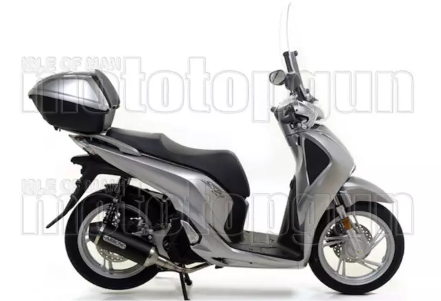 Arrow Full System Exhaust Ok Urban Black Aluminium Honda Sh 150 I 2018 18 2