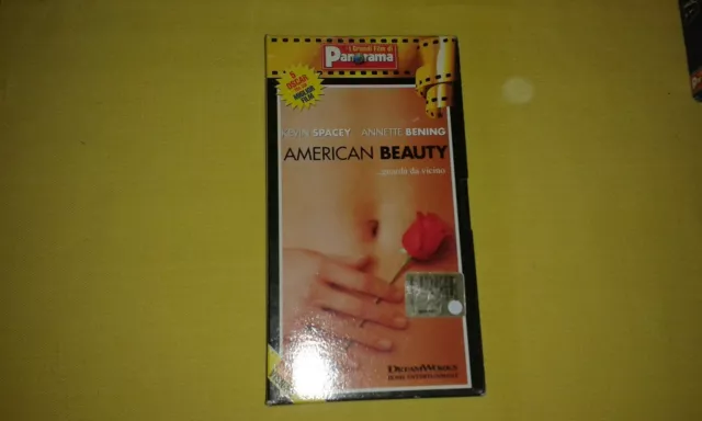 American Beauty Vhs Cartonata Kevin Spacey Annette Bening Ed. Panorama