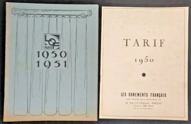 Catalogue et Tarif LOF Les Ornements Français - 1950 /51  - Quincaillerie outils