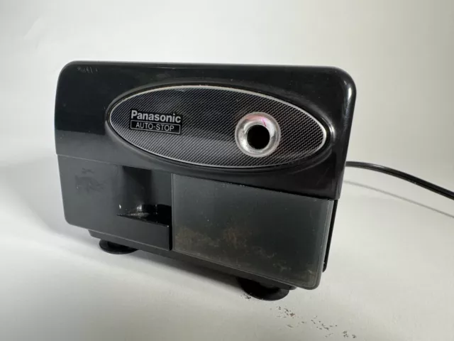 Panasonic Model KP-310 Auto Stop Electric Pencil Sharpener Suction Base Tested