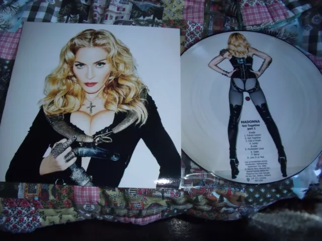 Superbe Et Rare 33T Picture Disc  Madonna