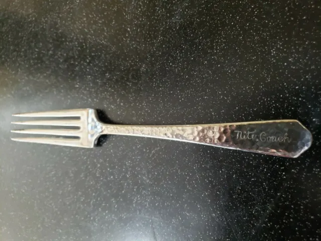 Rare 1930S Antique Pickwick Bus Lines Nite Coach Silverplate Fork  Greyhound