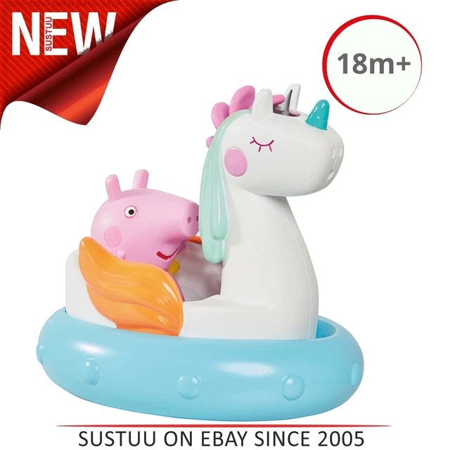 TOOMIES PEPPA PIG Unicorn Bath Float Baby s Bathtime Water Play
