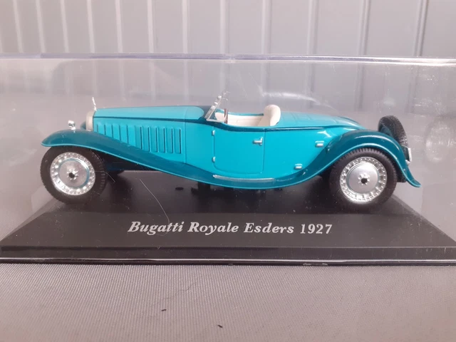 HECO MINIATURES 1/43 BUGATTI Royale Coupé Weymann en Diorama EUR 280,00 - FR