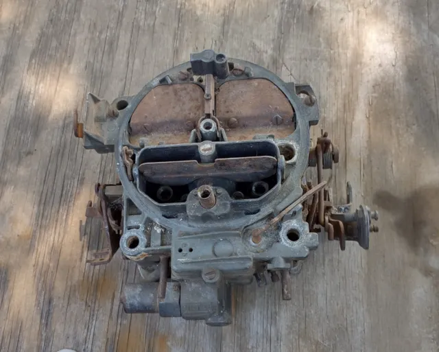 Vintage Gm Quadrajet Carburetor 4Bbl