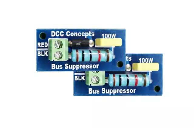 DCC Concepts - DCC-BSS.2 - 2 X DCC Power Bus Pointe Suppressors - 2nd Envoie