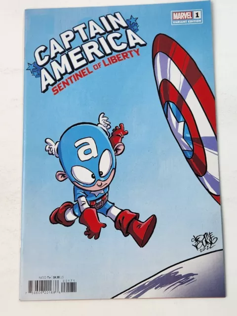 Captain America Sentinel of Liberty 1 Skottie Young Variant Marvel Comics 2022