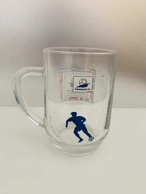 Verre Coupe Monde Bière Forme Ballon Football, 15,2oz Tasse Bière, Cadeau Pour Papa, Petit Ami Et Amateurs De Football, 450ML