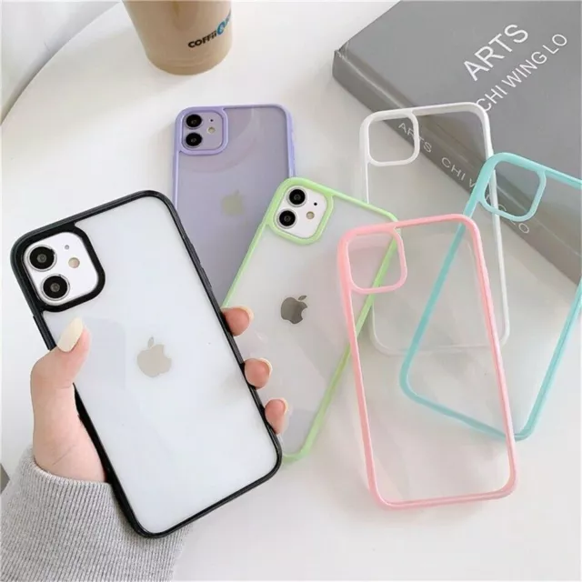 Case for iPhone 15 14 13 11 12 Pro Max Mini 7 8 XR Clear Shockproof Phone Cover