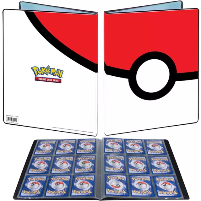 Pokémon Portfolio Ultra Pro - Poké Ball - A4 9 Cases - 180 cartes