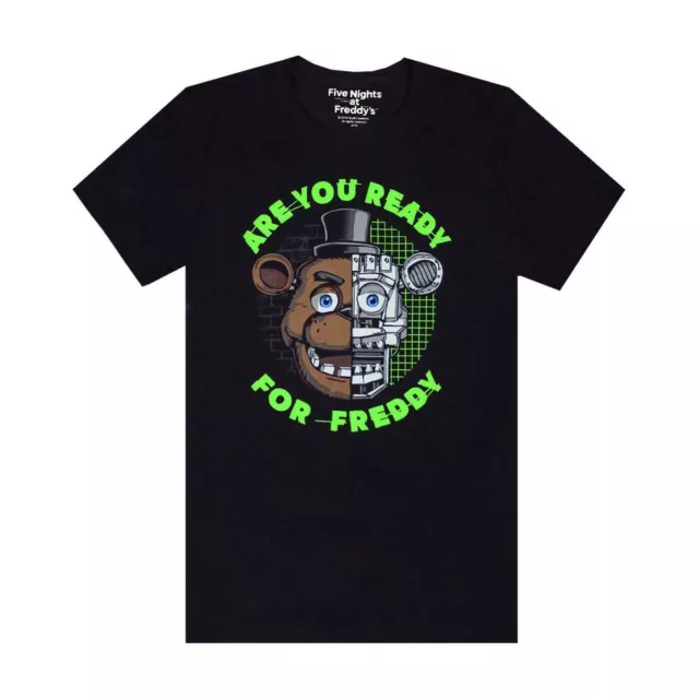 Five Nights At Freddys - T-shirt ARE YOU READY FOR FREDDY - Garçon (NS7556)