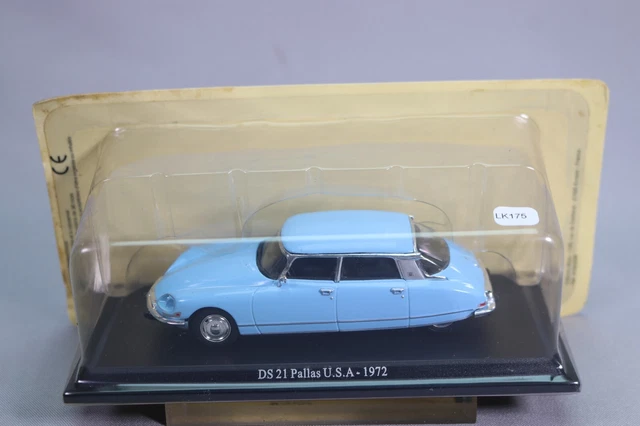 LK175 NOREV - UH Atlas 1/43 1:43 Citroen DS 21 Pallas USA 1972 DS Collection 39