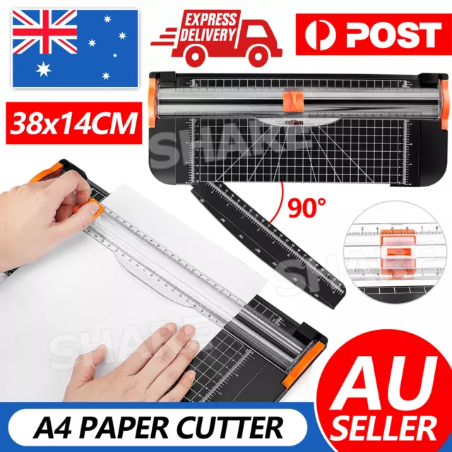 Heavy Duty A4 Photo Paper Cutter Guillotine Card Trimmer Ruler for Home Office