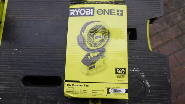 RYOBI 18V ONE+ Cordless Compact Fan (RCF18) - TOOL ONLY $54.99 ...