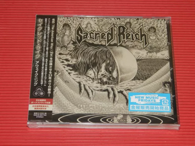 4Bt 2019 Sacred Reich Awakening With Bonus Track  Japan Cd