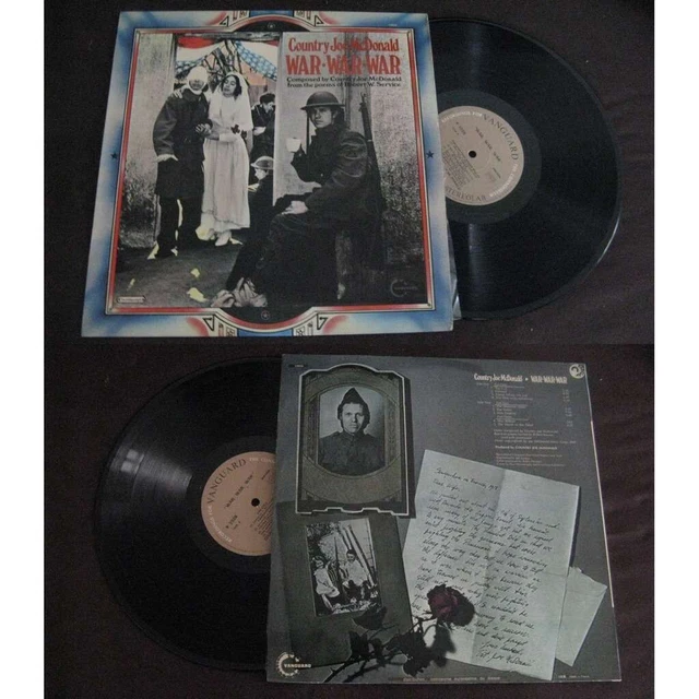 COUNTRY JOE MC DONALD - War War LP Psych Folk 1971 NM