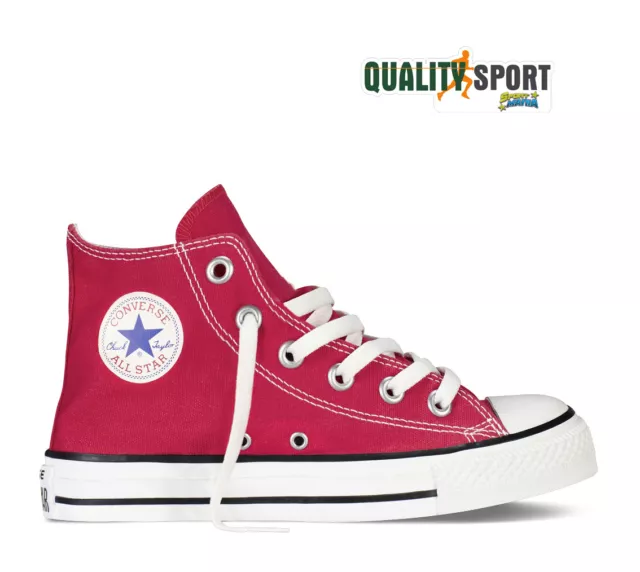 Converse Chuck Taylor Rosso Bambino/a Scarpe Sportive Sneakers 3J232C