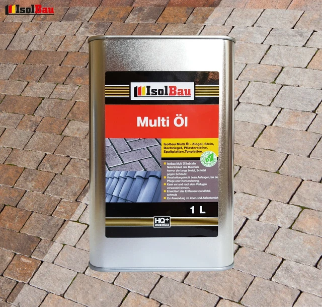 Multi Steinöl 1 L Naturale Keramiköl Lastricato Olio di Scisto Impregnazione