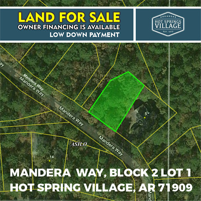 Lot For Sale By Owner | Hot Springs Village, ARland for sale no reserve