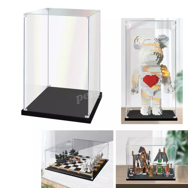 Acryl Vitrine Boxen Staubdichte Schaukasten Vitrine Action Figuren Sammlerstücke