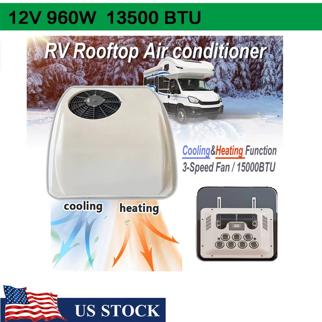 AIR CONDITIONER ELECTRIC rooftop Heat & cool AC Unit Fits for caravan
