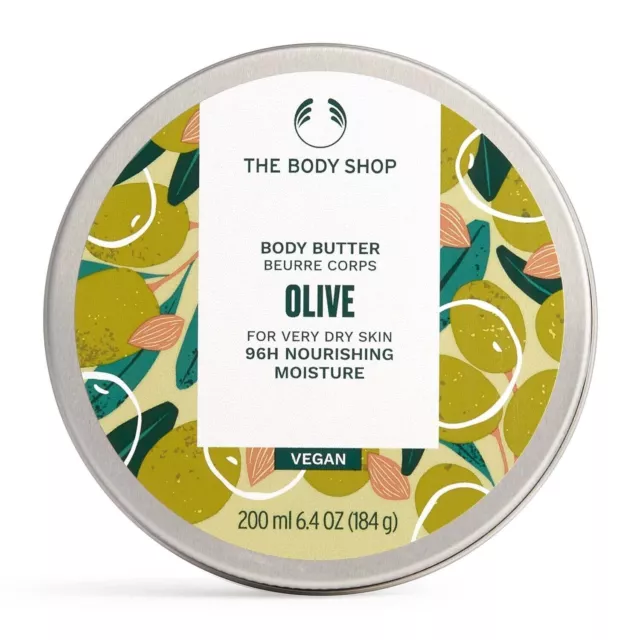 Beurre corporel The Body Shop, crème d'olive, 200 ml, livraison gratuite