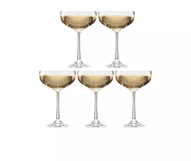 Lenox L89537 Tuscany Classics Coupe Cocktail Glass 5.5 Oz Set Of 5 New In Box 6"