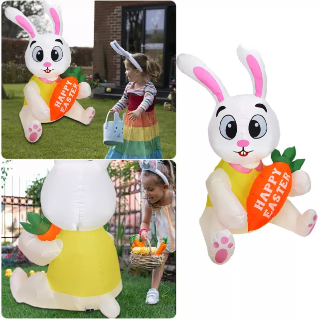 Easter Holiday Inflatable Rabbit Outdoor Decoration Cute Rabbits And Rabbits