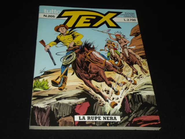 TEX Tutto Tex N.205 "LA RUPE NERA" ED.BONELLI - Settembre 1995 - Otttimo