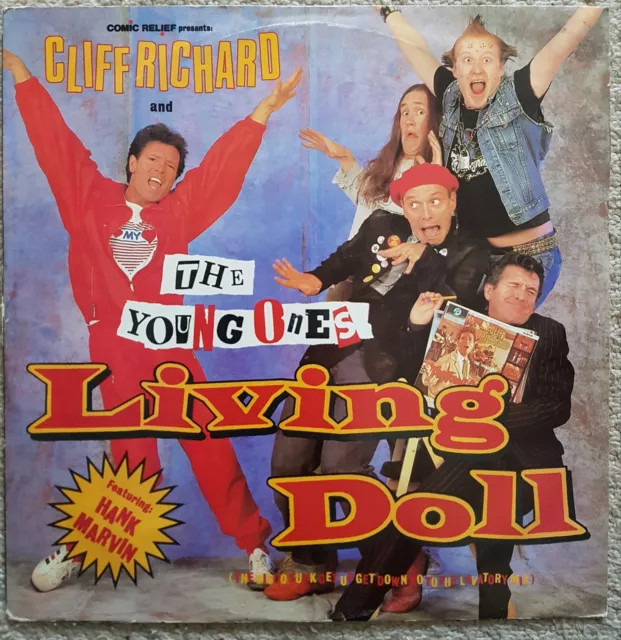 Cliff Richard And The Young Ones  Living Doll 12" Vinyl Excellent Condition Rare