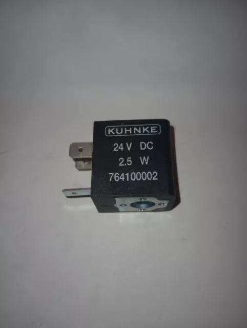 NEW GENUINE KUHNKE 764100002 solenoid coil 24VDC 2.5W