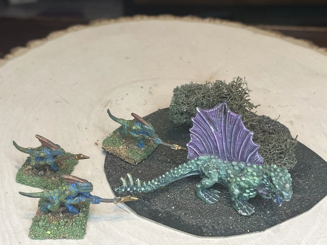 3 Kroxigor Warhammer Âge De Sigmar Aos Fantasy Seraphon Hommes-Lézards