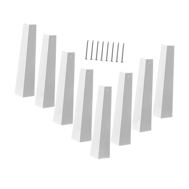 OUTSIDE SIDING CORNER Caps Metal Corner Guards Wall Panel £28.24