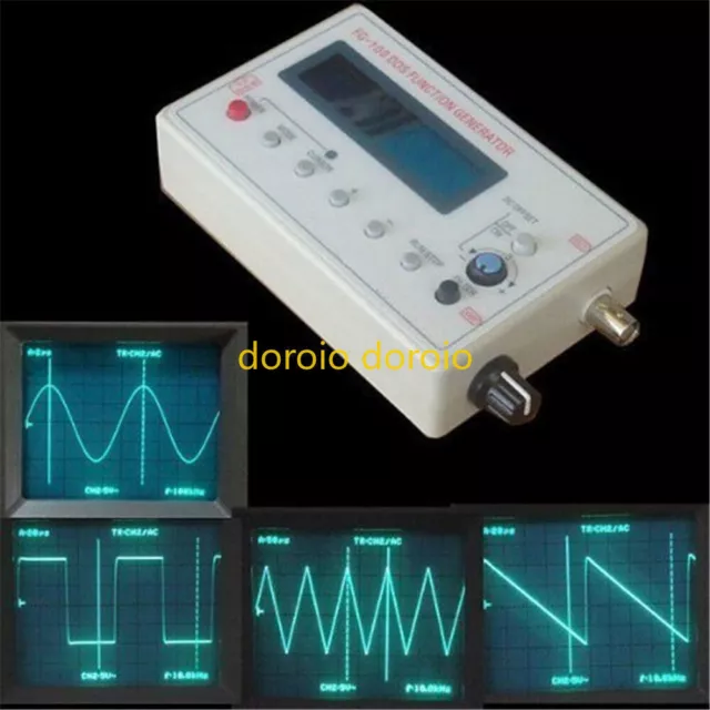 1HZ-500KHZ DDS LCD Functional Generator Sine+Square+Triangle Wave 3