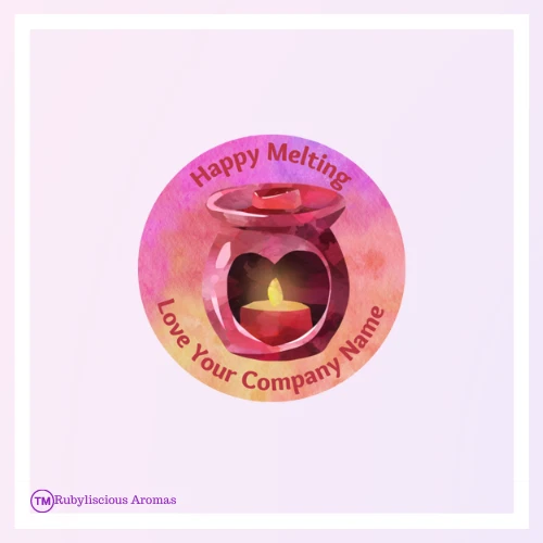 Pegatinas personalizadas Happy Melting - 35 pegatinas - ENVÍO GRATUITO