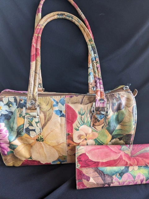 Sac Bandoulière Vintage En Cuir De Vache Napa - Marque Cuero Vaca, Fabriqué En Argentine, Couleur Ivoire
